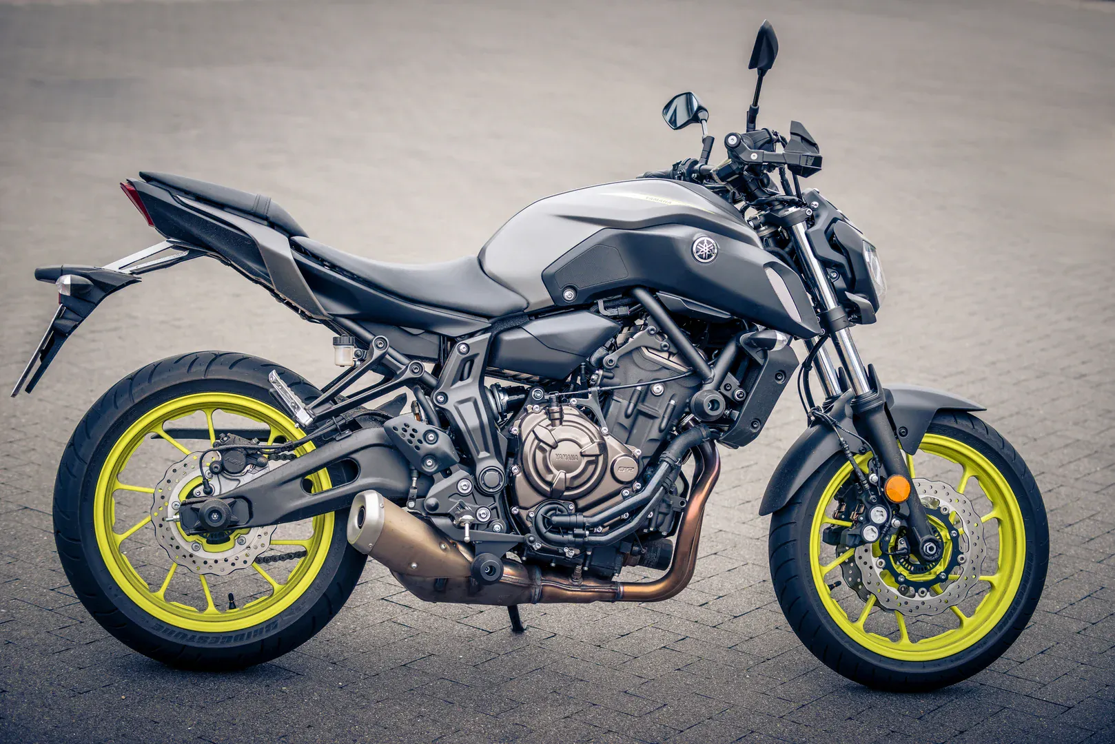 Fahrschulmotorrad Yamaha MT-07 für den Motorradführerschein